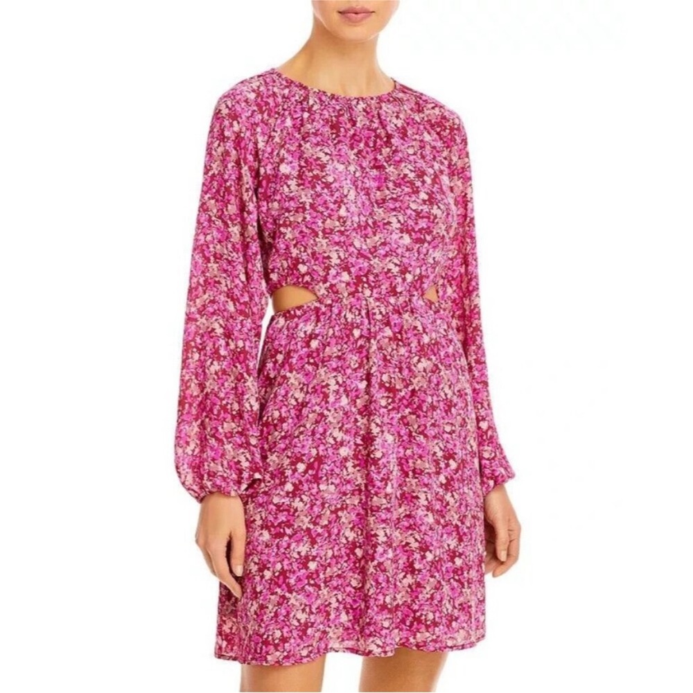 NWT Aqua Berry Floral Dresss Size L